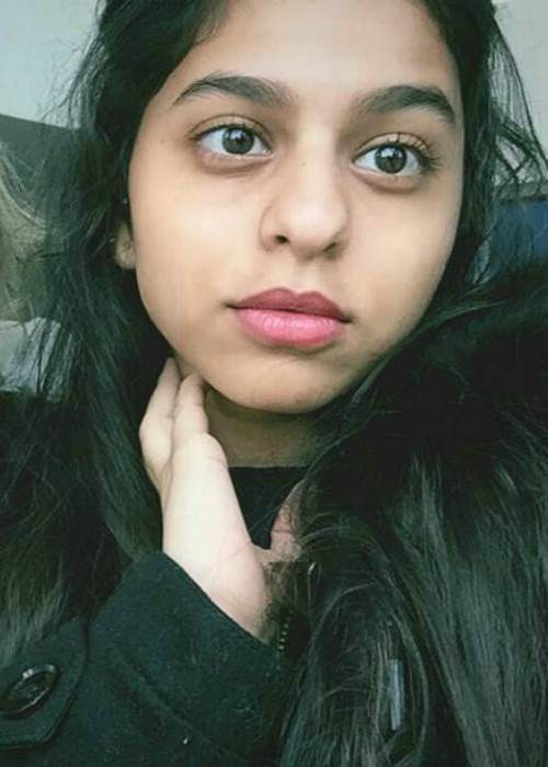 Suhana Khan in an Instagram selfie in November 2017