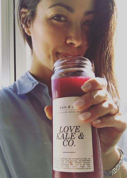 Tara Rushton loves to drink fruit juices