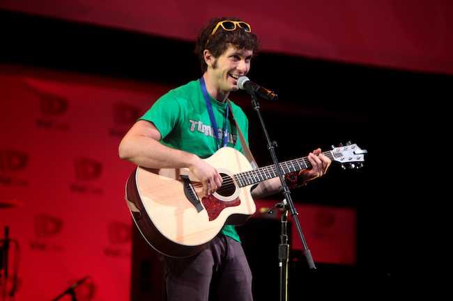 Toby Turner performing at 2014 VidCon in California