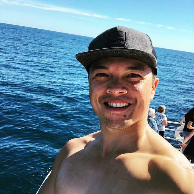 Vincent Rodriguez III on a vacation in January 2018