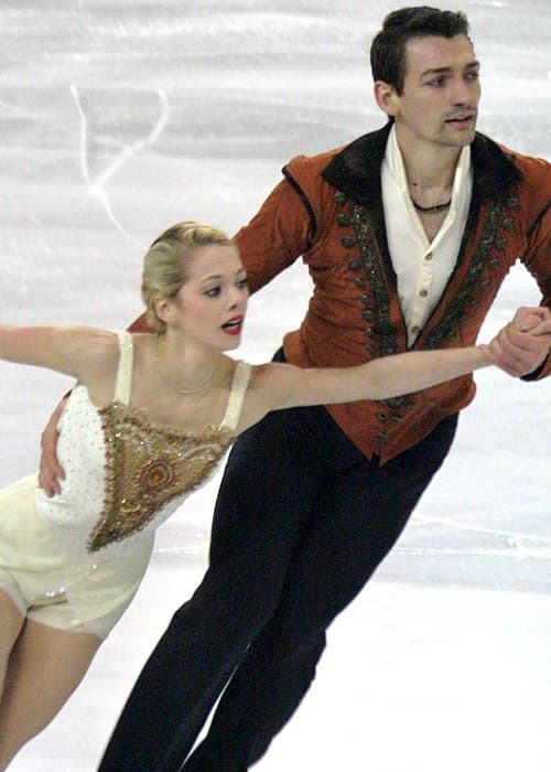 Alexa Scimeca Knierim and Chris Knierim at the 2015 Grand Prix of Figure Skating Final