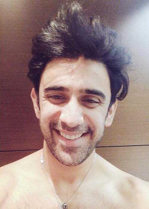Amit Sadh in an Instagram selfie in January 2018