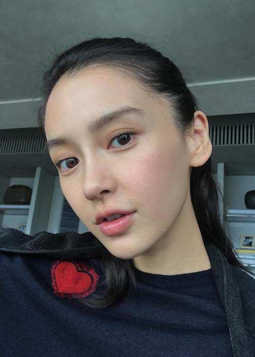 Angelababy in an Instagram selfie in September 2017