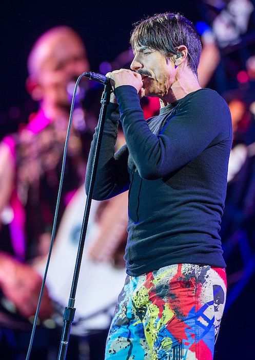 Anthony Kiedis singing at Rock im Park 2016 Music Festival