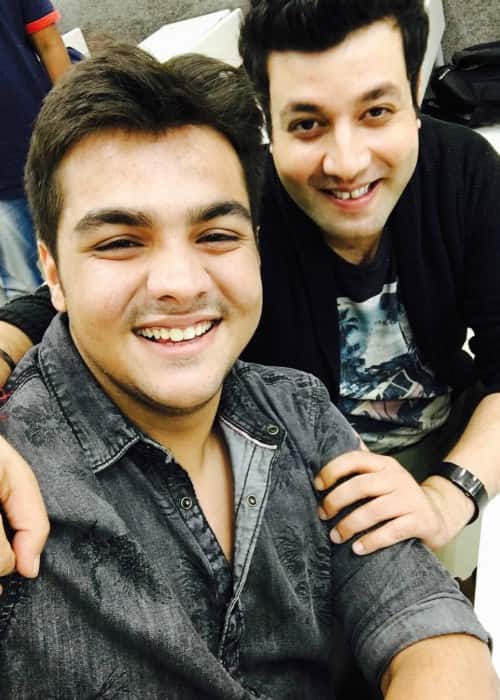 Ashish Chanchlani (Left) and Varun Sharma in an Instagram selfie as seen in December 2017