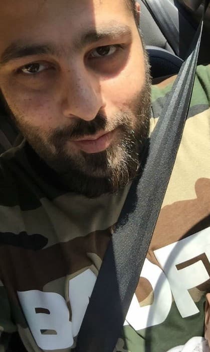 Badshah in an Instagram selfie in October 2017