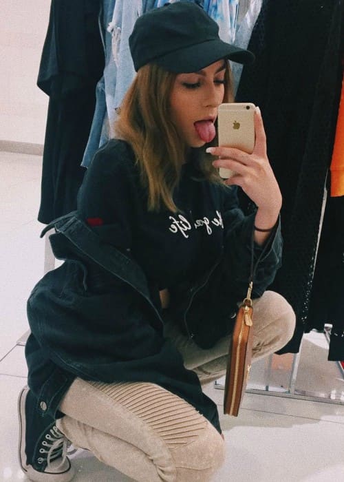 Bianca Sotelo in an Instagram selfie in June 2017