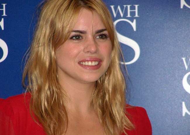 Billie Piper at a Growing Pains book signing event in 2006