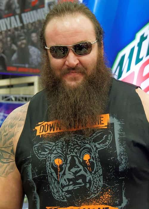 The 40-yaşında 203 cm uzunluğunda Braun Strowman tarihli 2024