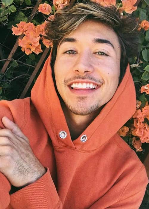 Brennen Taylor in an Instagram selfie in October 2017