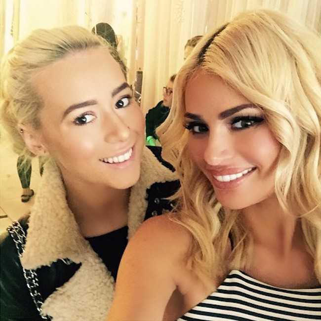 Chloe Sims and Demi Sims as seen in April 2015