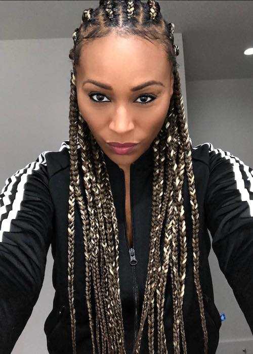 Cynthia Bailey in a selfie in January 2018