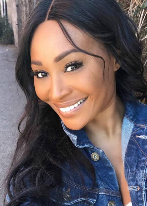 Cynthia Bailey in an Instagram selfie as seen in January 2018