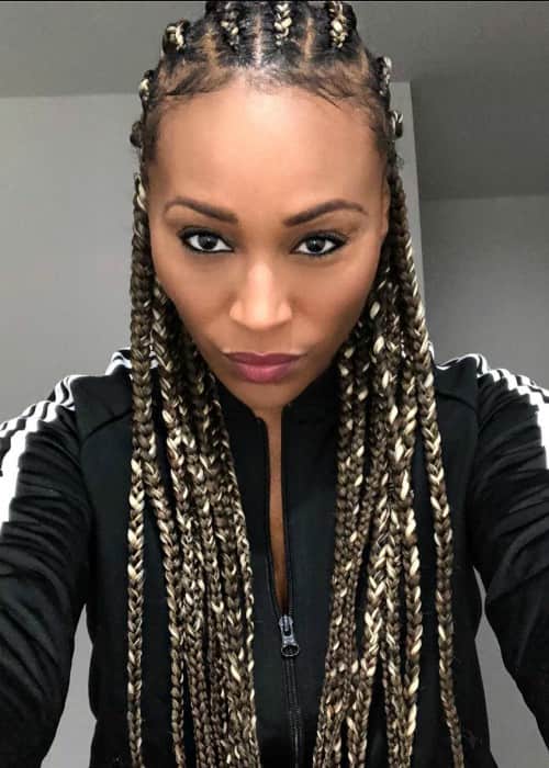 Cynthia Bailey in an Instagram selfie in January 2018