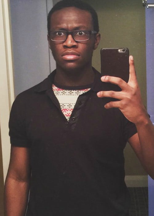 Deji Olatunji in an Instagram selfie in February 2016