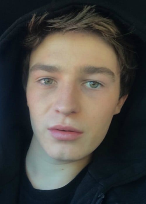 Dylan Summerall in an Instagram selfie as seen in October 2017