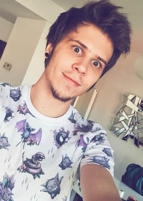 El Rubius in a selfie in August 2017