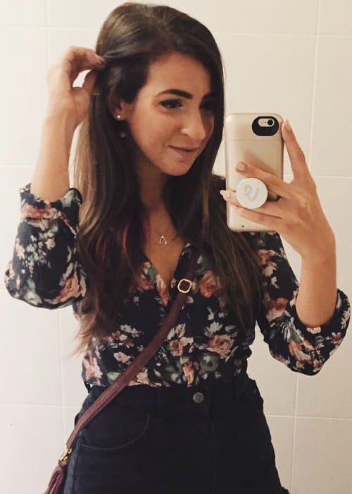Gabbie Hanna in an Instagram selfie in August 2016