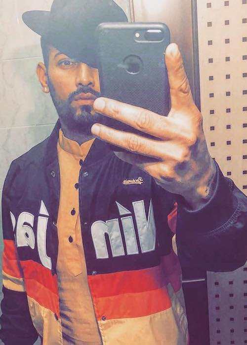 Garry Sandhu in a selfie in October 2017