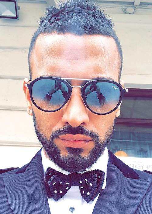 Garry Sandhu in an Instagram selfie in November 2017