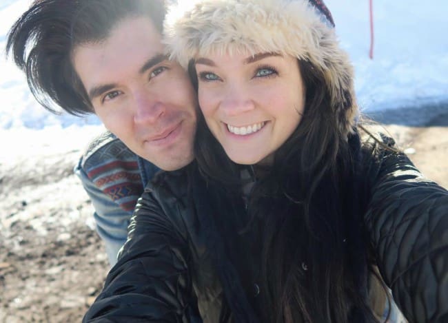 German Garmendia and Lenay Chantelle Olsen in an Instagram selfie in June 2017