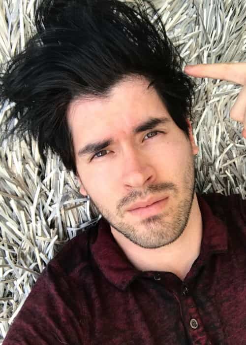 Germán Garmendia in an Instagram selfie in May 2017