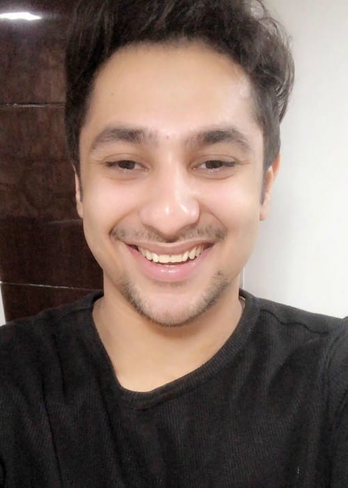 Harsh Beniwal in an Instagram selfie as seen in January 2018