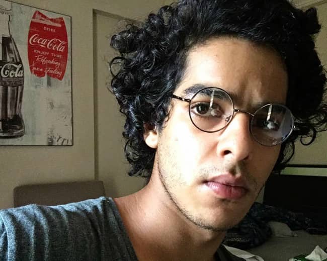 Ishaan Khatter in an Instagram selfie in October 2016