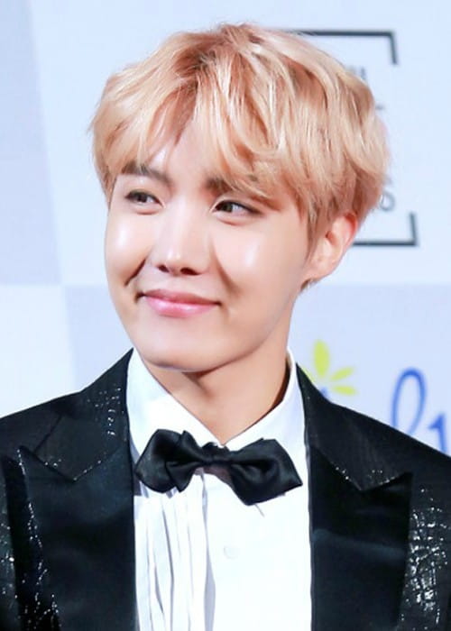 J-Hope at the 26th Seoul Music Awards on January 19, 2017