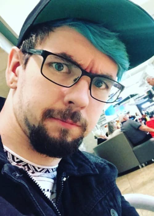 Jacksepticeye in an Instagram selfie as seen in September 2017