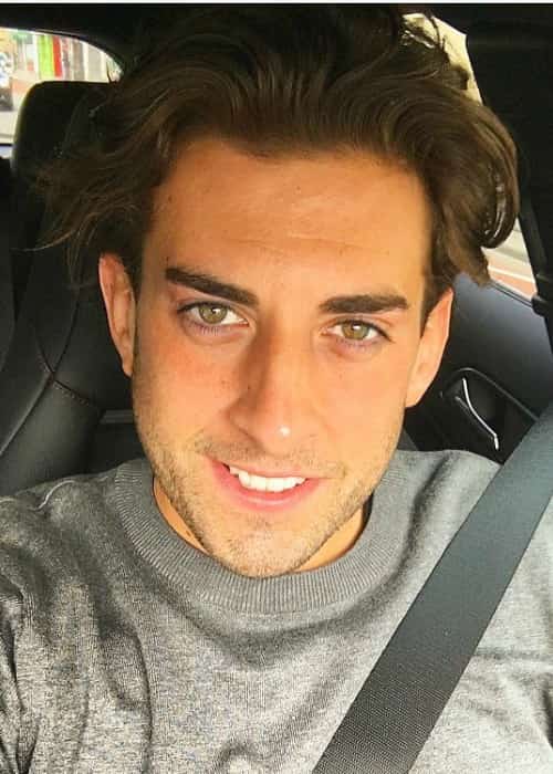 James Argent in an Instagram selfie in April 2017