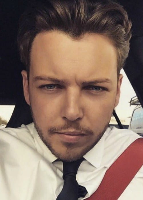 James Bennewith in an Instagram selfie as seen in April 2016