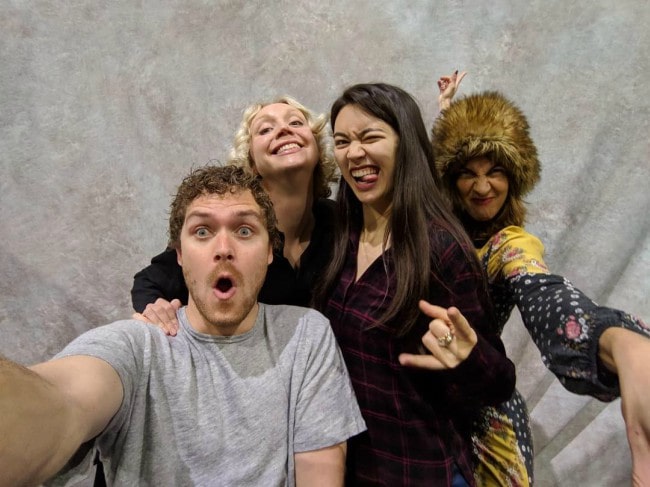 Jessica Henwick in a selfie with the cast of Game of Thrones as seen in November 2018