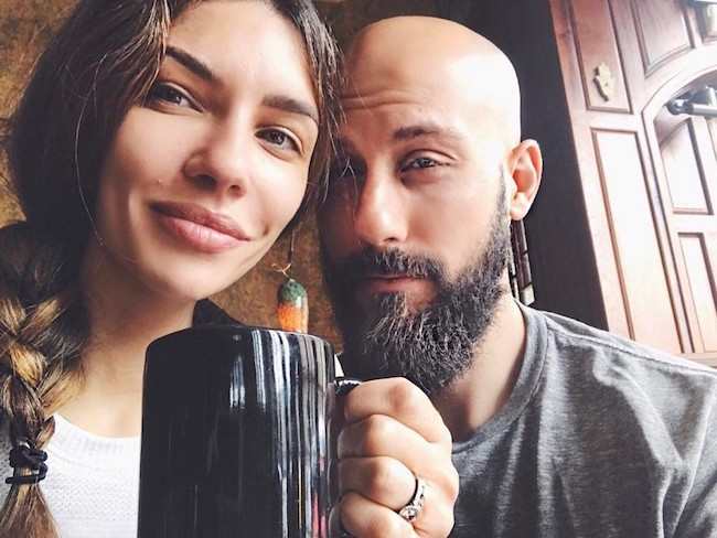 Juliana Harkavy and Peter Christopher Kupchick in May 2017