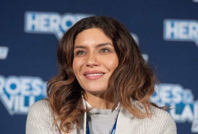 Juliana Harkavy at the Heroes & Villains event in 2017