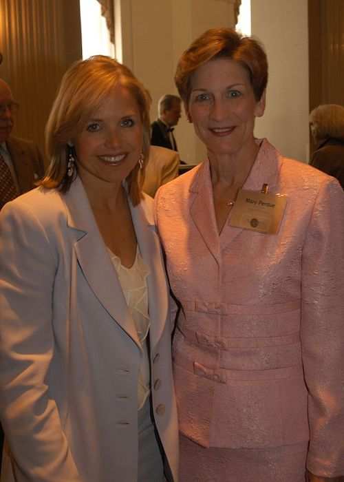 Katie Couric and Mary Perdue at the 63rd Annual Peabody Awards in 2014