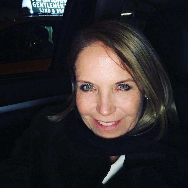 Katie Couric in an Instagram selfie in December 2017