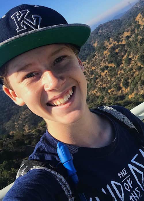 Ky Baldwin in an Instagram selfie in October 2017