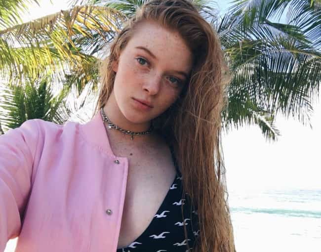 Larsen Thompson in a selfie in February 2017