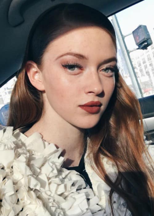 Larsen Thompson in an Instagram selfie as seen in February 2017