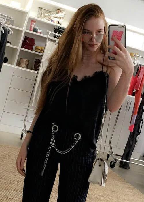 Larsen Thompson in an Instagram selfie in August 2017