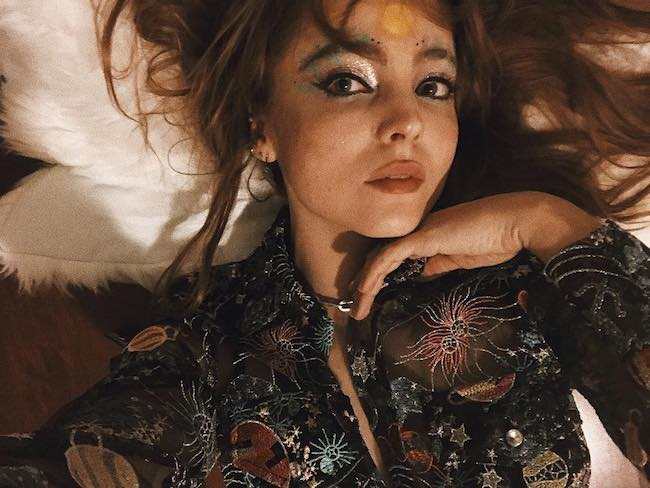 Liana Cornell in an Instagram selfie in January 2018