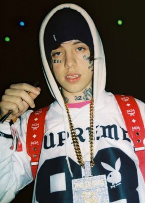 Lil Xan as seen in December 2017