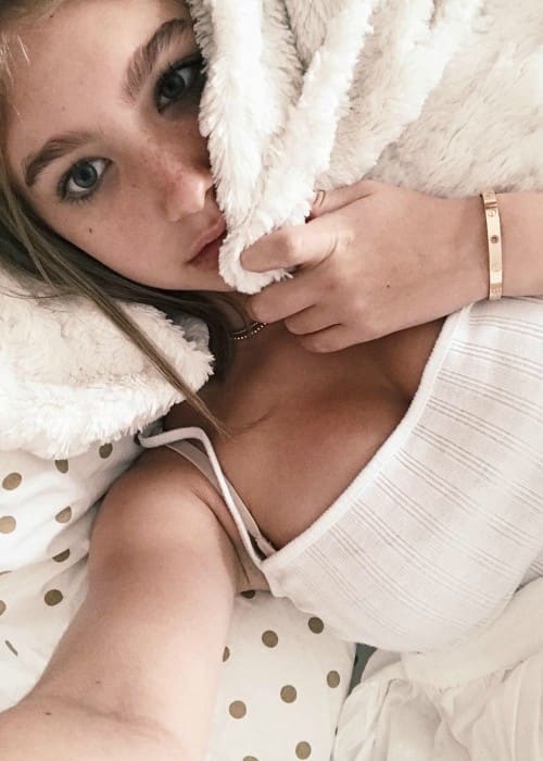Lilia Buckingham in an Instagram selfie as seen in August 2017