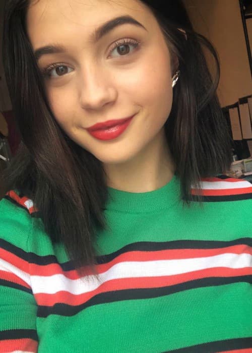 Lisa-Marie Koroll in an Instagram selfie as seen in January 2018