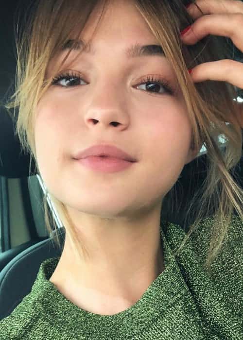 Lisa-Marie Koroll in an Instagram selfie as seen in October 2017