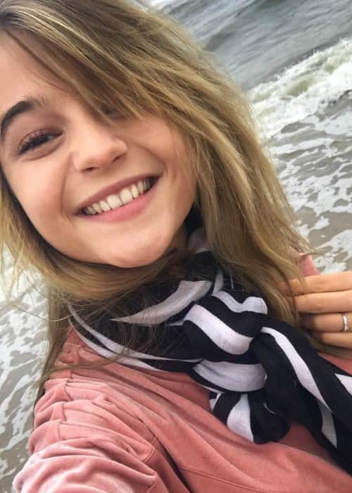 Lisa-Marie Koroll in an Instagram selfie in September 2017
