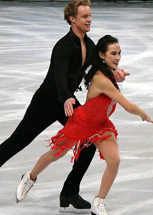 Madison Chock and Evan Bates as seen in November 2011