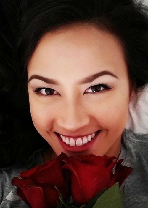Madison Chock in an Instagram selfie as seen in February 2014