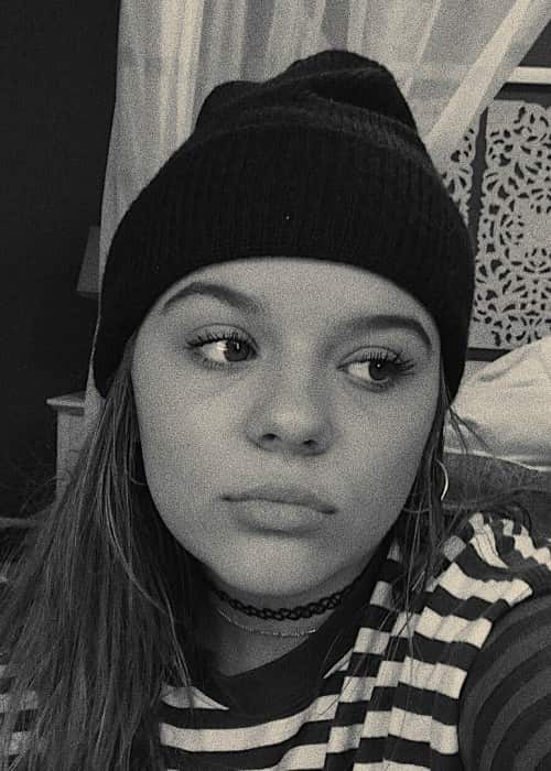 Maisy Stella in an Instagram selfie as seen in October 2017